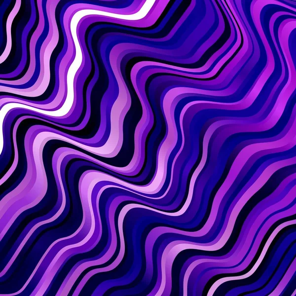Lichtpaarse Roze Vector Textuur Met Rondingen Kleurrijke Abstracte Illustratie Met — Stockvector