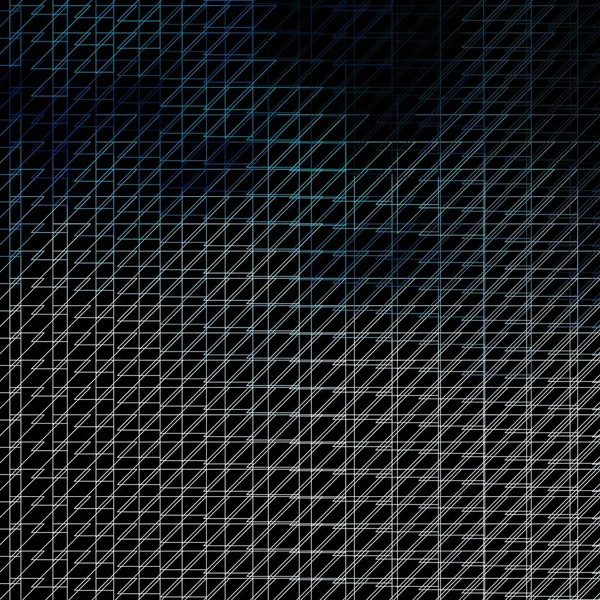 Dunkelblaue Vektorvorlage Mit Linien Farbenfrohe Verlaufsdarstellung Mit Abstrakten Flachen Linien — Stockvektor
