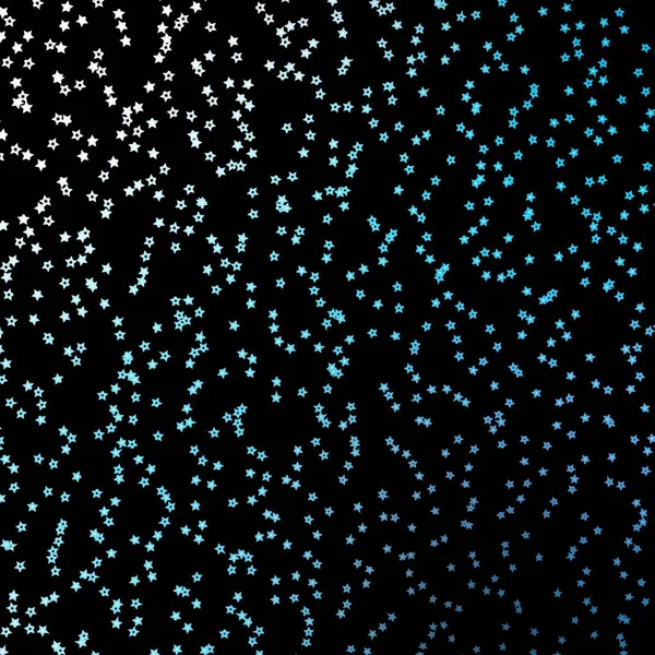 Padrão Vetorial Blue Escuro Com Estrelas Abstratas Ilustração Colorida Estilo — Vetor de Stock