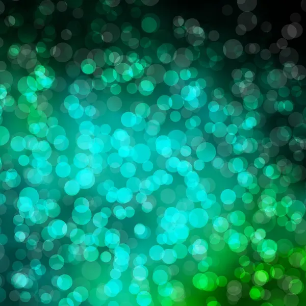 球体のライトグリーンベクトルパターン カラフルなドロップで抽象的なイラストを光る ビジネス広告のパターン — ストックベクタ