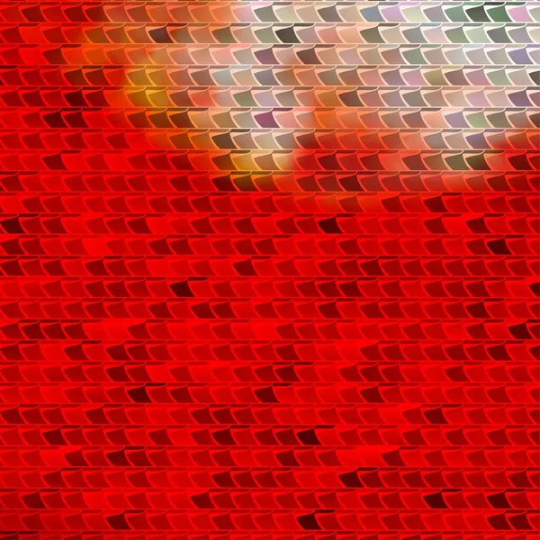 Modèle Vectoriel Rouge Clair Dans Style Carré Illustration Abstraite Gradient — Image vectorielle