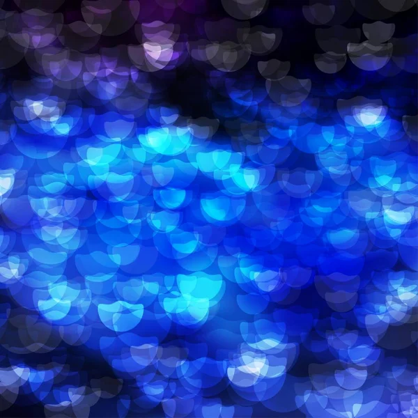 Темно Синий Вектор Окружностями Иллюстрация Набором Ярких Красочных Абстрактных Сфер — стоковый вектор