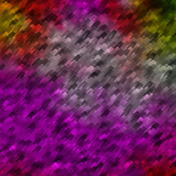 Dunkelrosa Vektorhintergrund Mit Einer Reihe Von Sechsecken Abstrakte Illustration Mit — Stockvektor