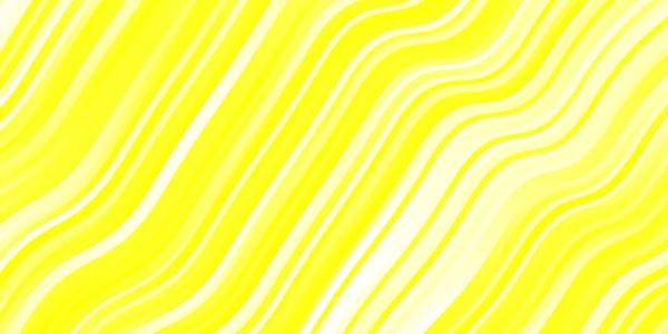 Texture Vectorielle Jaune Clair Avec Arc Circulaire Illustration Demi Teinte — Image vectorielle