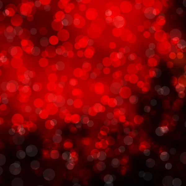 Modèle Vectoriel Rouge Foncé Jaune Avec Des Cercles Conception Décorative — Image vectorielle