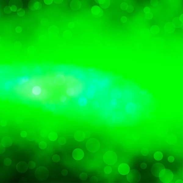 Светло Зеленая Векторная Компоновка Кругами Красочная Иллюстрация Градиентными Точками Стиле — стоковый вектор