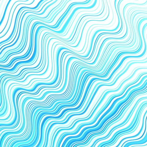 Plantilla Vectorial Light Blue Con Líneas Curvas Ilustración Colorida Estilo — Vector de stock