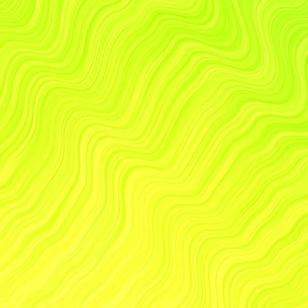 Vert Clair Motif Vectoriel Jaune Avec Des Lignes Irisées Illustration — Image vectorielle