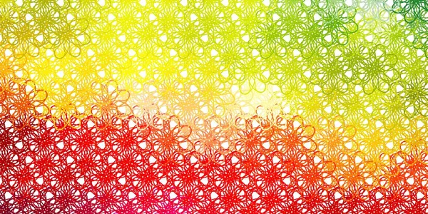 Легкий Многоцветный Векторный Узор Мокрыми Линиями Совершенно Новая Красочная Иллюстрация — стоковый вектор