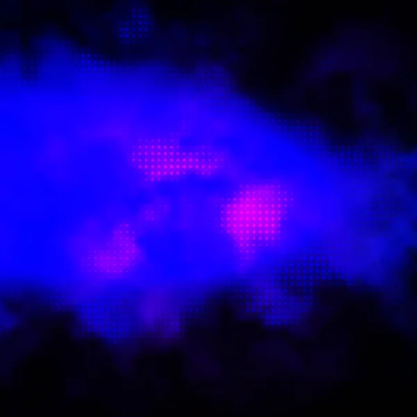 Tmavá Růžová Modré Vektorové Uspořádání Kruhovými Tvary Ilustrace Množinou Zářících — Stockový vektor