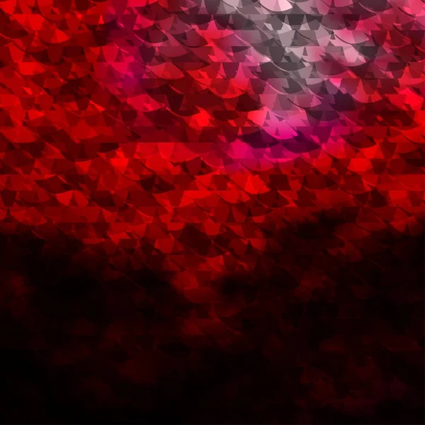 Rosa Claro Textura Vectorial Roja Con Estilo Triangular Ilustración Abstracta — Archivo Imágenes Vectoriales