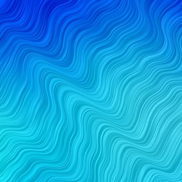Světle Modrý Vektorový Obrazec Čárami Ilustrace Abstraktním Stylu Zakřiveným Přechodem — Stockový vektor