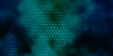 Açık Mavi, diskleri olan yeşil vektör dokusu.