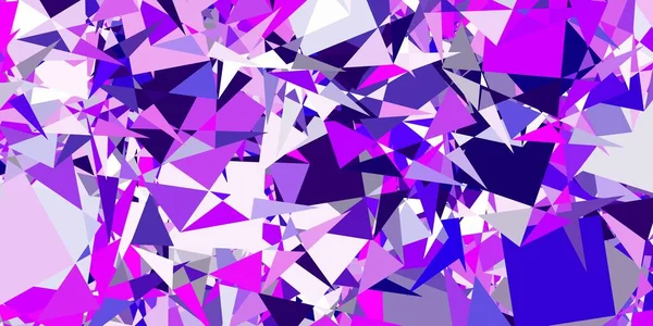 Light Purple Vector Template Triangle Shapes Outstanding Abstract Illustration Range — Stock Vector