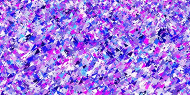 Açık pembe, üçgenli mavi vektör arkaplan. Üçgen şekilli ışıltılı soyut çizimler. Kartvizitiniz için modern tasarım.