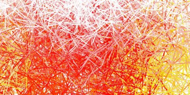 Üçgen formlu açık turuncu vektör düzeni. Modern tarzda üçgen şekilli akıllı soyut çizimler. Duvar kağıtlarınız için tasarım.