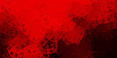 Üçgen şekilli koyu kırmızı vektör düzeni. Üçgen şekilli, şekilli muhteşem soyut çizimler. Terfi modelleri.