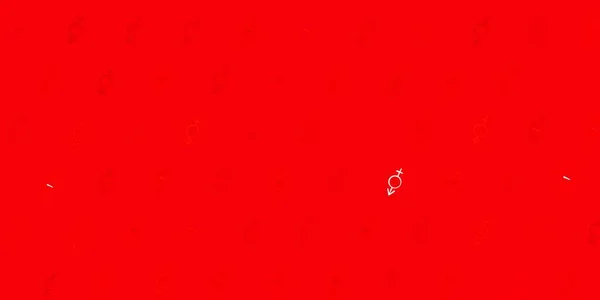 Σκούρο Κόκκινο Διάνυσμα Φόντο Γυναικεία Σύμβολα Αφηρημένη Απεικόνιση Απεικόνιση Της — Διανυσματικό Αρχείο