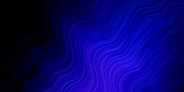 Rose Foncé Mise Page Vectorielle Bleue Avec Des Lignes Irisées — Image vectorielle