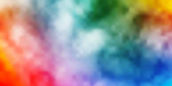 Leichtes Mehrfarbiges Vektorlayout Mit Cloudscape Illustration Abstrakten Stil Mit Steigungswolken — Stockvektor