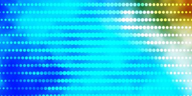 Daireli hafif BLUE vektör düzeni.