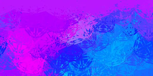 Σκούρο Ροζ Μπλε Διανυσματική Διάταξη Τριγωνικές Μορφές Υπέροχη Αφηρημένη Απεικόνιση — Διανυσματικό Αρχείο