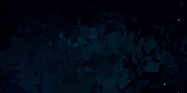 Rastgele şekilli koyu yeşil vektör arkaplan. Soyut tarzda renkli şekilli bir illüstrasyon. Web siteniz için basit illüstrasyon.