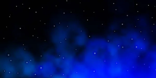 Sötét Rózsaszín Kék Vektor Textúra Gyönyörű Csillagokkal — Stock Vector