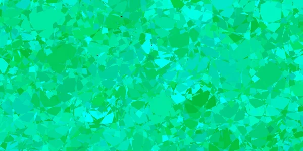 Σκούρο Πράσινο Διάνυσμα Πρότυπο Σχήματα Τρίγωνο Τρίγωνο Σχήματα Πολύχρωμη Κλίση — Διανυσματικό Αρχείο