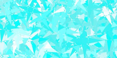 Açık pembe, çokgen formlu mavi vektör arkaplan. Soyut renkli üçgen şekilli illüstrasyon. İniş sayfaları.