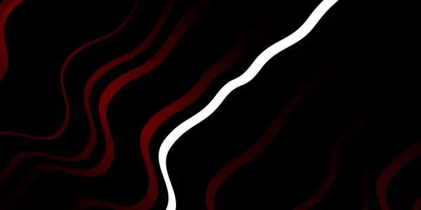 Fondo Vectorial Rojo Oscuro Con Líneas Dobladas — Vector de stock