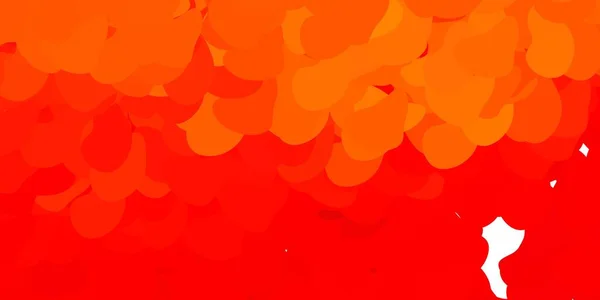 Dark Orange Vector Texture Memphis Shapes Πολύχρωμες Αφηρημένες Μορφές Κλίση — Διανυσματικό Αρχείο