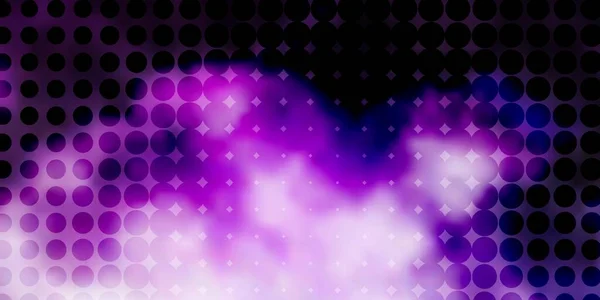 Фиолетовый Векторный Рисунок Кругами — стоковый вектор