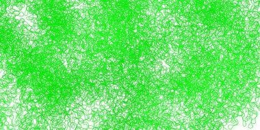 Açık yeşil, dairesel yay ile sarı vektör dokusu. Soyut ve eğri çizgilerle renkli çizimler. Cep telefonları için şablon.