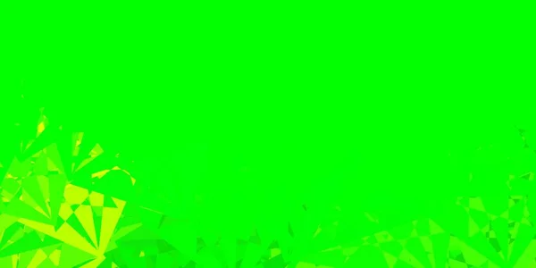 Sötétkék Zöld Vektor Minta Sokszögletű Formákkal Webes Anyag Illusztráció Színes — Stock Vector