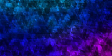 Lacivert, kırmızı vektör arka plan, çizgiler, üçgenler. Basit bir şekilde üçgenli renkli bir çizim. İniş sayfaları için şablon.