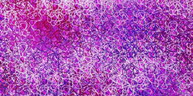 Açık mavi, kıvrımlı kırmızı vektör dokusu. Renkli çizimler, kıvrımlardan oluşur. İş tanıtımınız için tasarım.