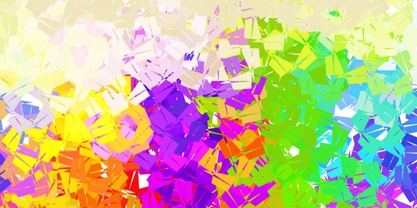 Luz Multicolor Vetor Abstrato Triângulo Textura Ilustração Inteligente Estilo Faceta —  Vetores de Stock