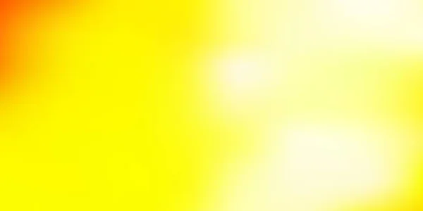Textura Borrosa Del Gradiente Vectorial Amarillo Oscuro Ilustración Abstracta Colorida — Vector de stock