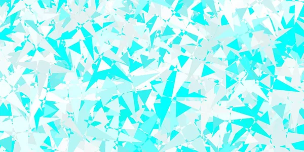 Hellrosa Blauer Vektorhintergrund Mit Polygonalen Formen Dreiecksformen Mit Farbenfrohem Verlauf — Stockvektor