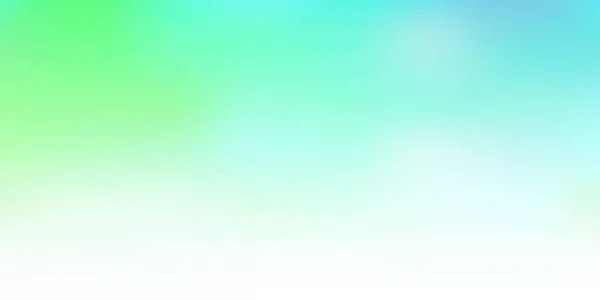 Azul Claro Verde Vector Abstracto Textura Borrosa Ilustración Colorida Abstracta — Vector de stock