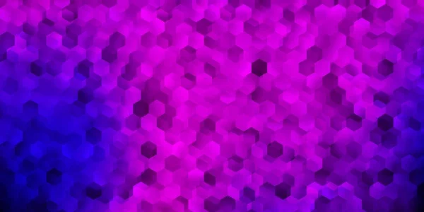 Ανοιχτό Μωβ Ροζ Διανυσματική Διάταξη Σχήματα Εξάγωνων Εικονογράφηση Χρωματιστά Εξάγωνα — Διανυσματικό Αρχείο