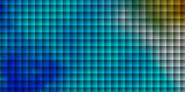 Çizgileri, dikdörtgenleri olan hafif BLUE vektör düzeni. Gradyan dikdörtgenleri olan bir resim. Reklamlar ve reklamlar için desen.