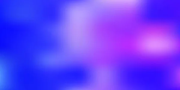Texture Floue Rose Clair Dégradé Vectoriel Bleu Illustration Colorée Abstraite — Image vectorielle