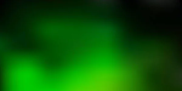 Padrão Borrão Abstrato Vetor Verde Escuro Ilustração Abstrata Gradiente Colorido —  Vetores de Stock