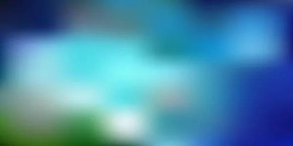 Ανοιχτό Μπλε Πράσινο Διάνυσμα Θολό Πρότυπο Θολή Πολύχρωμη Απεικόνιση Ολοκαίνουργιο — Διανυσματικό Αρχείο