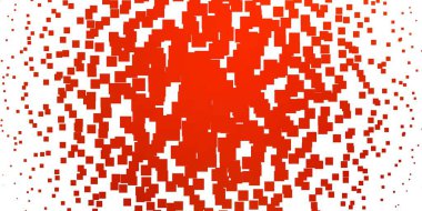 Açık Turuncu vektör düzeni, çizgiler, dikdörtgenler. Dikdörtgenli soyut gradyan çizimi. İniş sayfası için modern şablon.