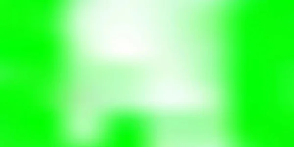 Ljusgrön Vektor Suddar Mallen Glänsande Färgglada Oskärpa Illustration Abstrakt Stil — Stock vektor