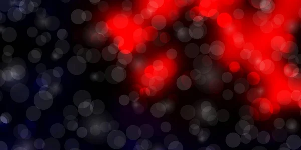 Темно Красная Векторная Текстура Кругами Красочная Иллюстрация Градиентными Точками Стиле — стоковый вектор