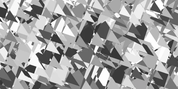 Fond Vectoriel Gris Clair Avec Triangles Lignes Illustration Avec Des — Image vectorielle